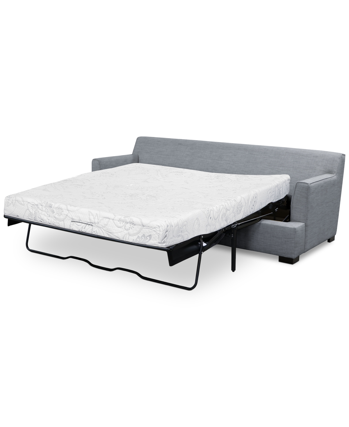 Macy's Kaelie 2-pc. Reversible Sofa Chase Sleeper Sofa In Nickel