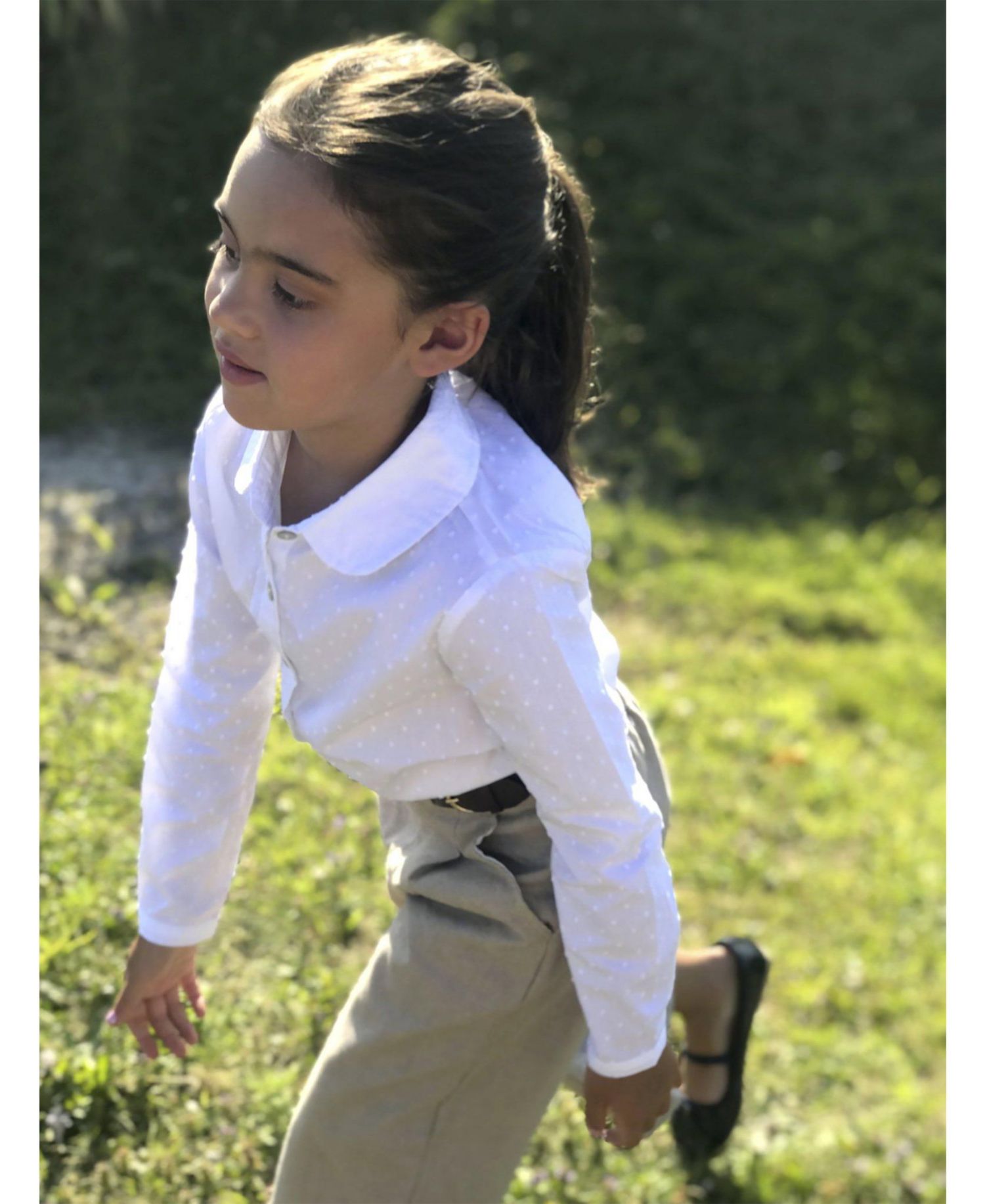 Baby Girls Hope and Henry Peter Pan Collar Top
