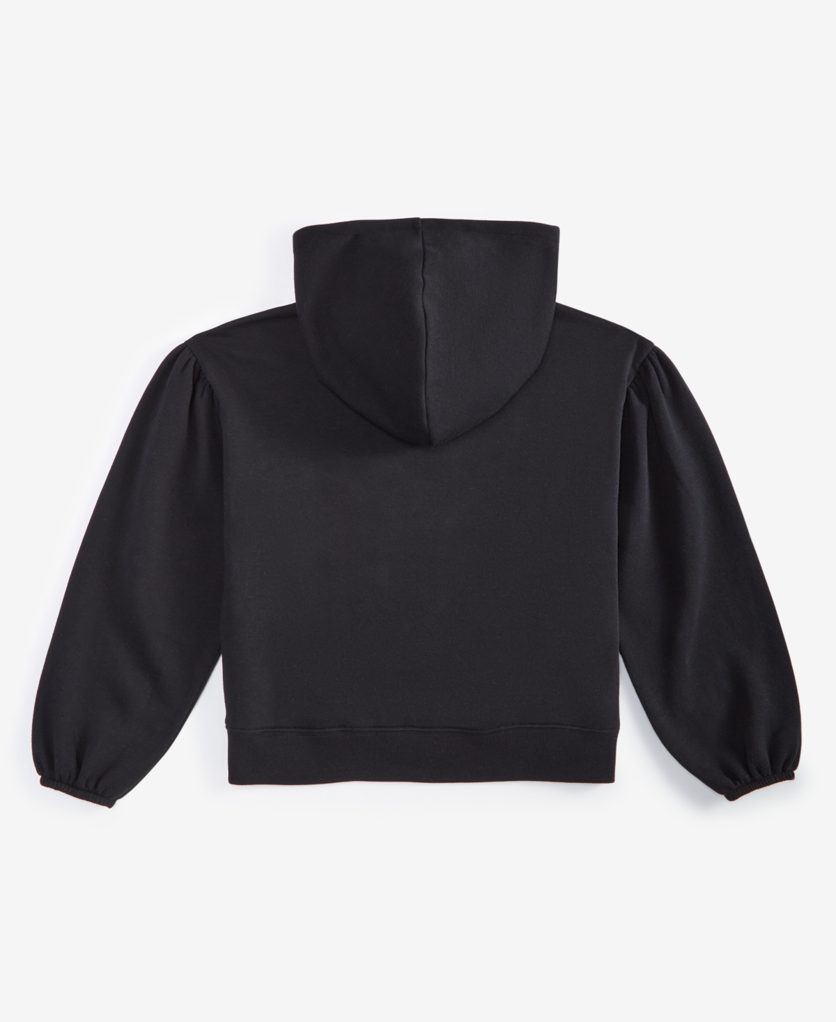 Epic Threads Little & Big Girls Star Sequined Pullover Hoodie, Created For Macy's In Deep Black