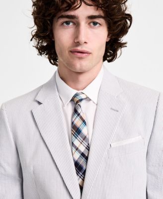Nautica Men's Modern-Fit Seersucker Sport Coats - Macy's
