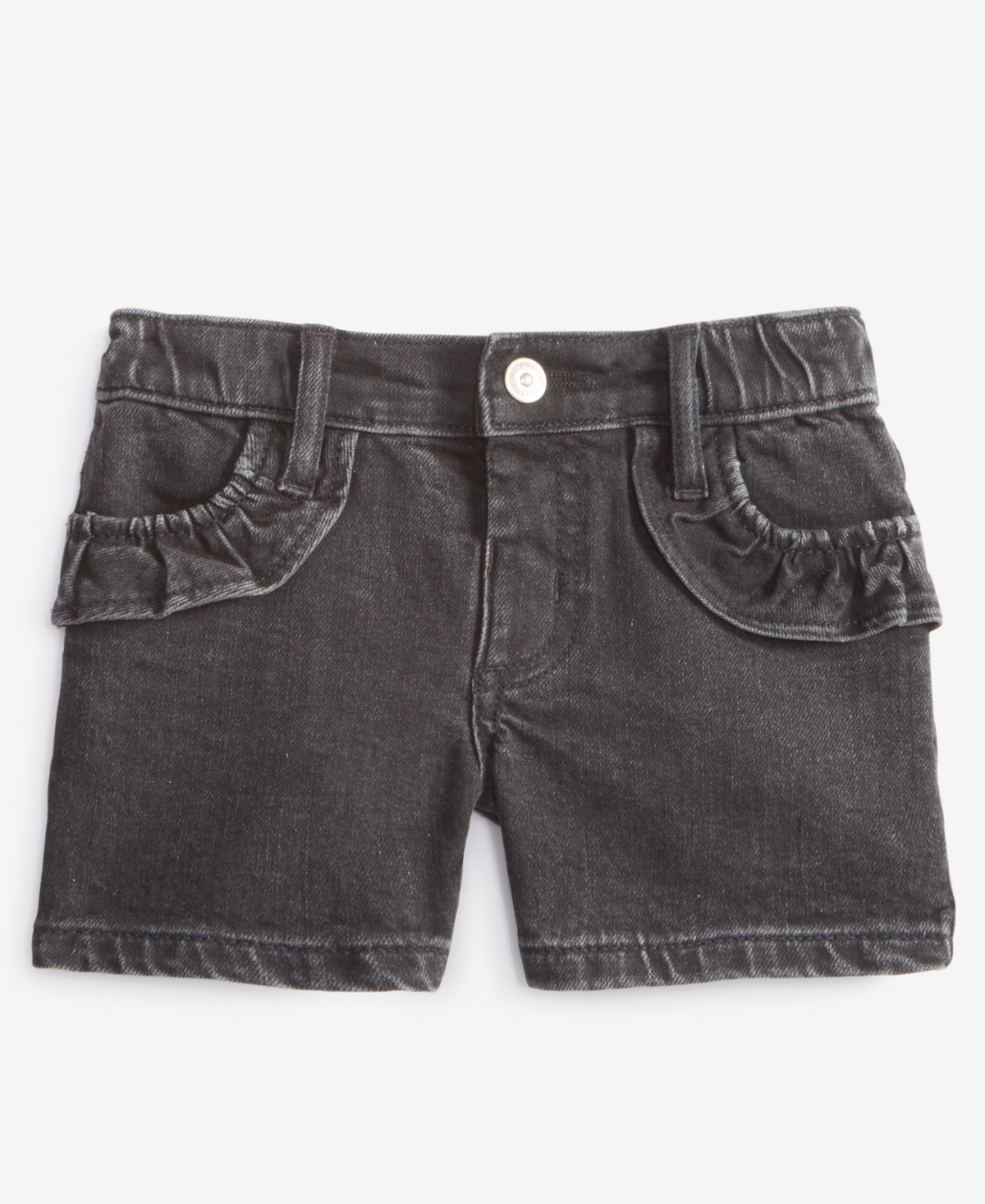 Epic Threads Toddler Girls Hamlet Ruffled Denim Shorts, Exclusively At Macy's In Hamlet Was
