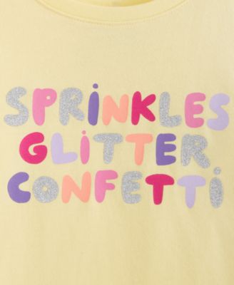 Toddler Girls Sprinkles Graphic Long-Sleeve T-Shirt, Exclusively at Macy's 