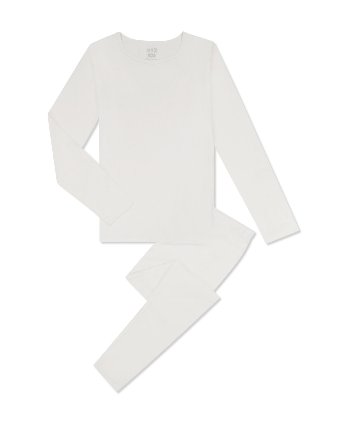 Max & Olivia Kids' Big Girls 2-piece Top And Matching Pant Set In White