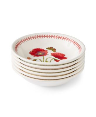 Botanic Garden Meadow Assorted Pasta Bowls, Set of 6