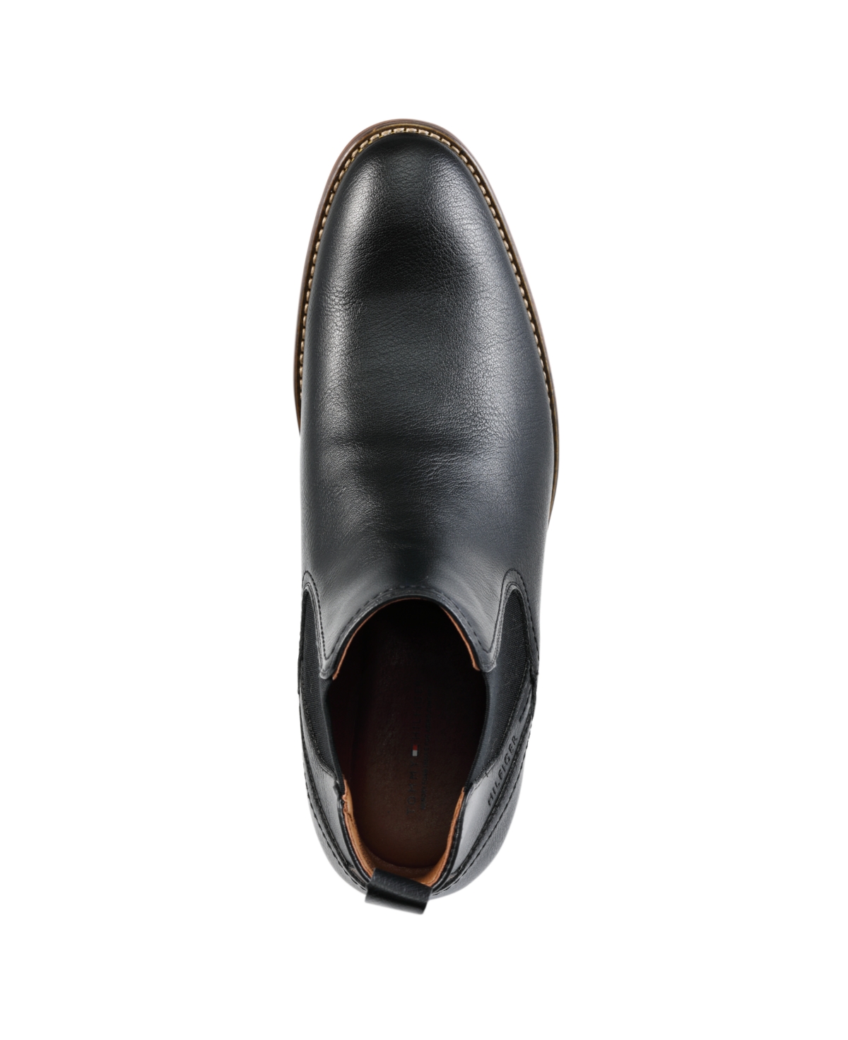 Tommy Hilfiger Men's Berton Low Shaft Chelsea Boots In Black
