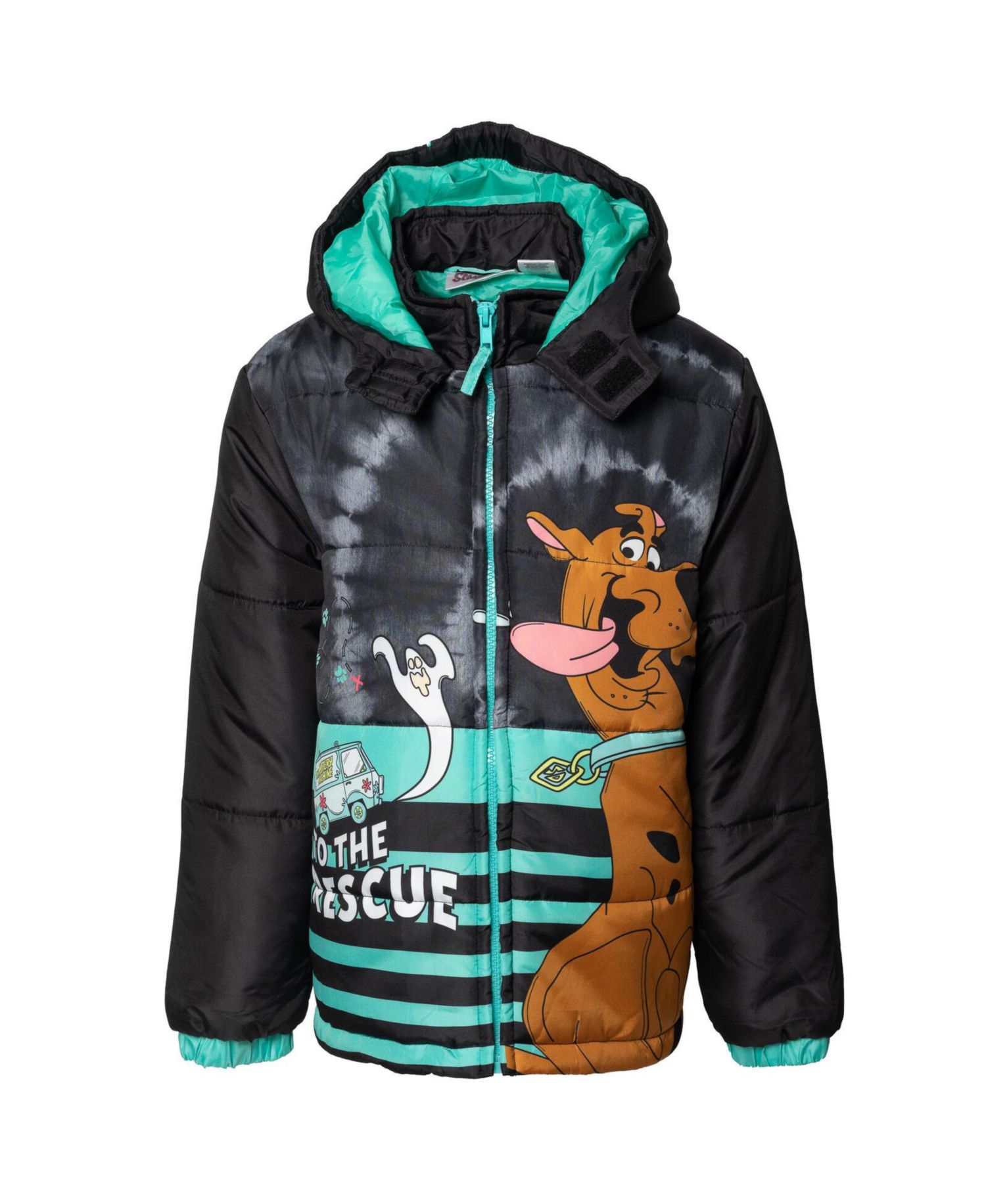 Boys Warner Bros. Zip Up Winter Coat Puffer Jacket