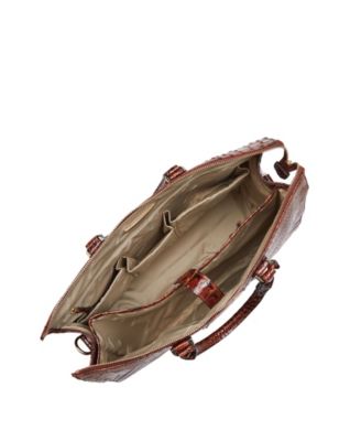 Large Leather Business Tote