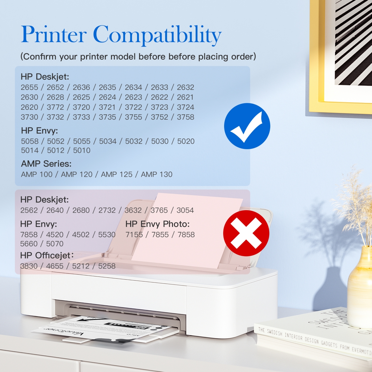 Valuetoner Remanufactured Ink Cartridges Replacement for Hp 65 Xl for Envy 5055 5052 5058 DeskJet 3755 2655 3720 3722 3723 (Black, Color, 2-Pack)