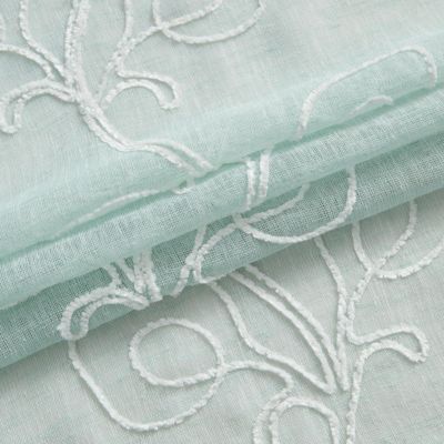 Stella Linen Look 76" W x 96" L Grommet Window Panel Set