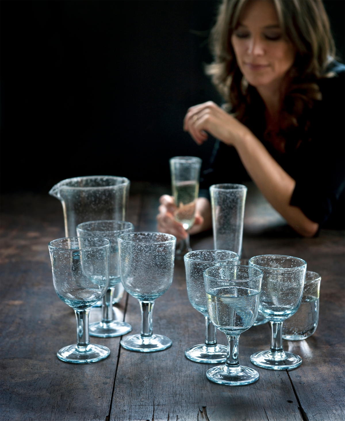 Serax Pure Champagne Glasses, Set Of 4 In Transparen