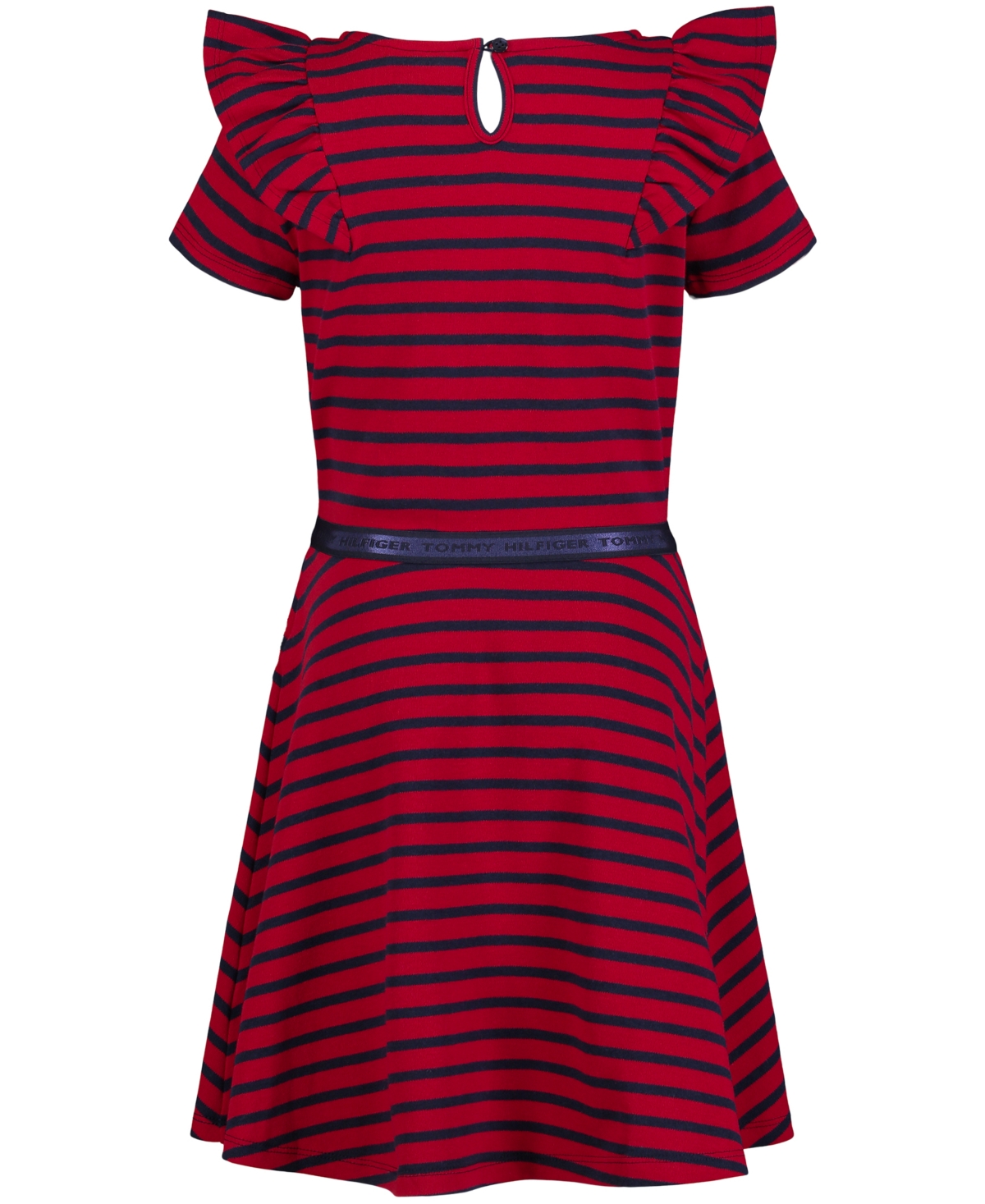 Tommy Hilfiger Toddler and Little Girls Stripe Ruffle Dress