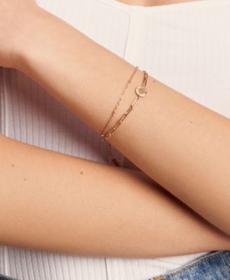 18K Gold-Plated Stacking Bracelet