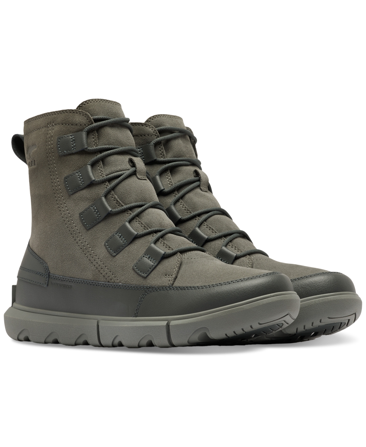 Sorel Explorer Next Waterproof Boot In Quarry,grill