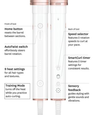 CurlWrap 1" Automatic Rotating Curling Iron with Longer Barrel