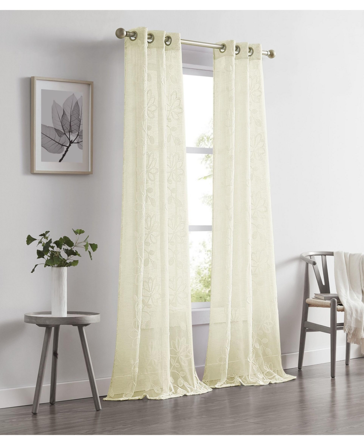 Dainty Home Rita Linen Look 76