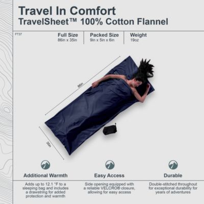 - Premium - TravelSheet - Cotton Flannel
