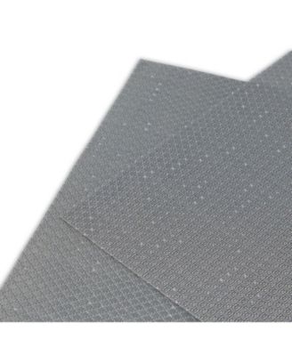 Sparkles Texteline Outdoor Dining Set Textured Design Reversible 12" x 18" Rectangular Placemats Set of 6