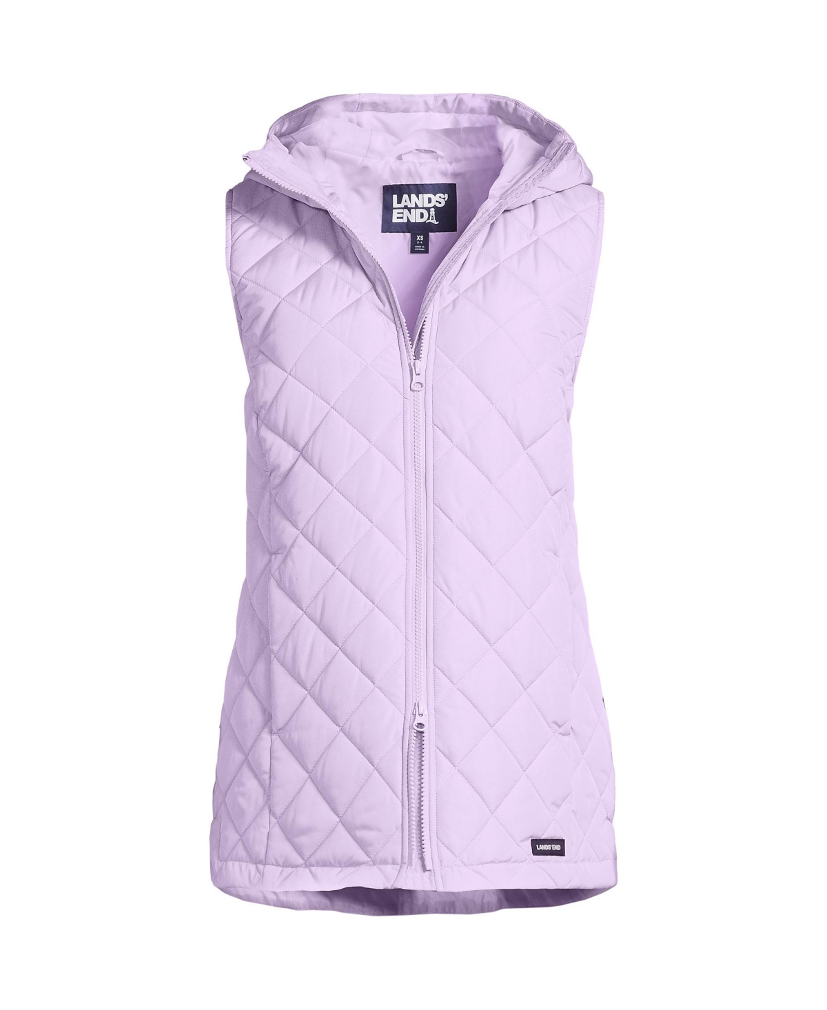 Lands' End Women's Petite FeatherFree Insulated Hooded Vest