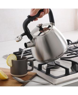 Armidale Large 2.5QT Brushed Stainless Steel Whistling Tea Kettle