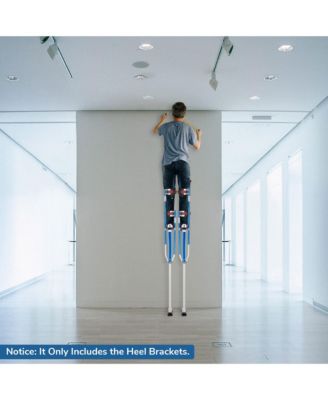 Stilt Heel Bracket Replacement Kit Aluminum Adjustable Part for Painting 1 Pair YES0496