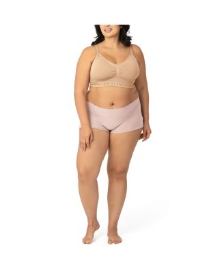 Grow with Me Maternity & Postpartum Boyshorts - Soft pink