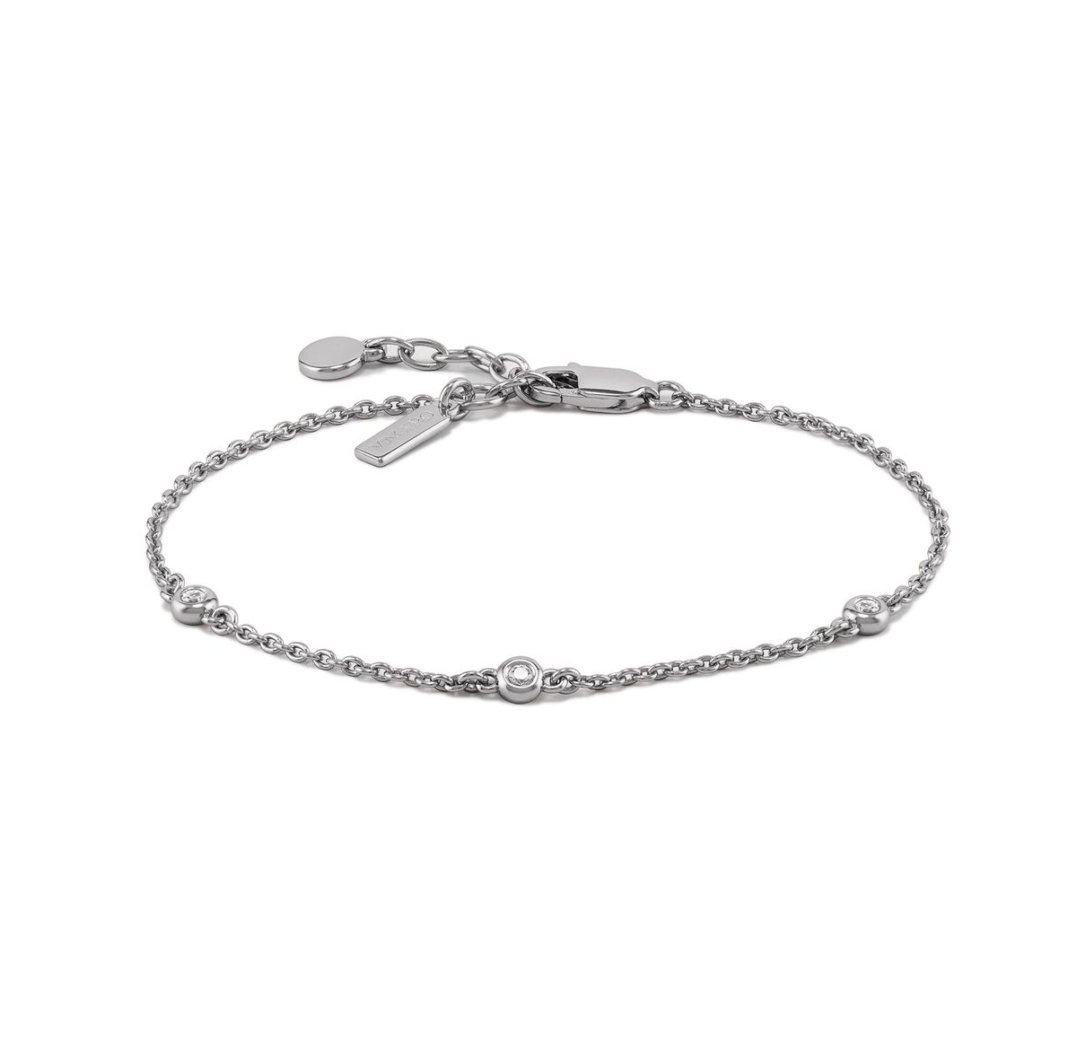 The Sapphire Trio Bracelet - Silver