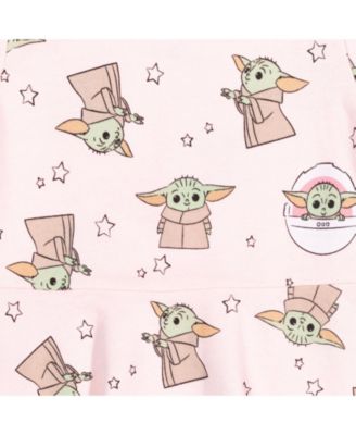 Girls Yoda French Terry Skater Dress to