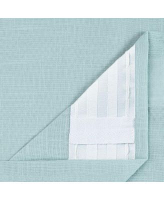 Premium 2-Panel Soft Textured Semi Sheer Curtains for Window Living Room Bedroom Kitchen Office - Natural Light Filtering Privacy window Treatment Drapes - 52 x 108 Inches Long - Brown