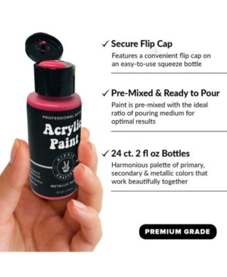 Acrylic Pouring Paint 24 Color Set