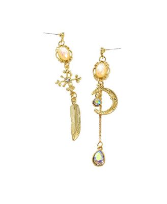 Women's Feather Drop Earrings