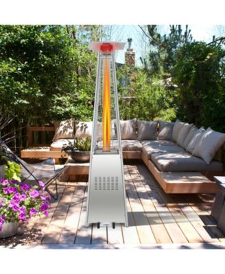 42000 BTU Pyramid Patio Heater with Wheels