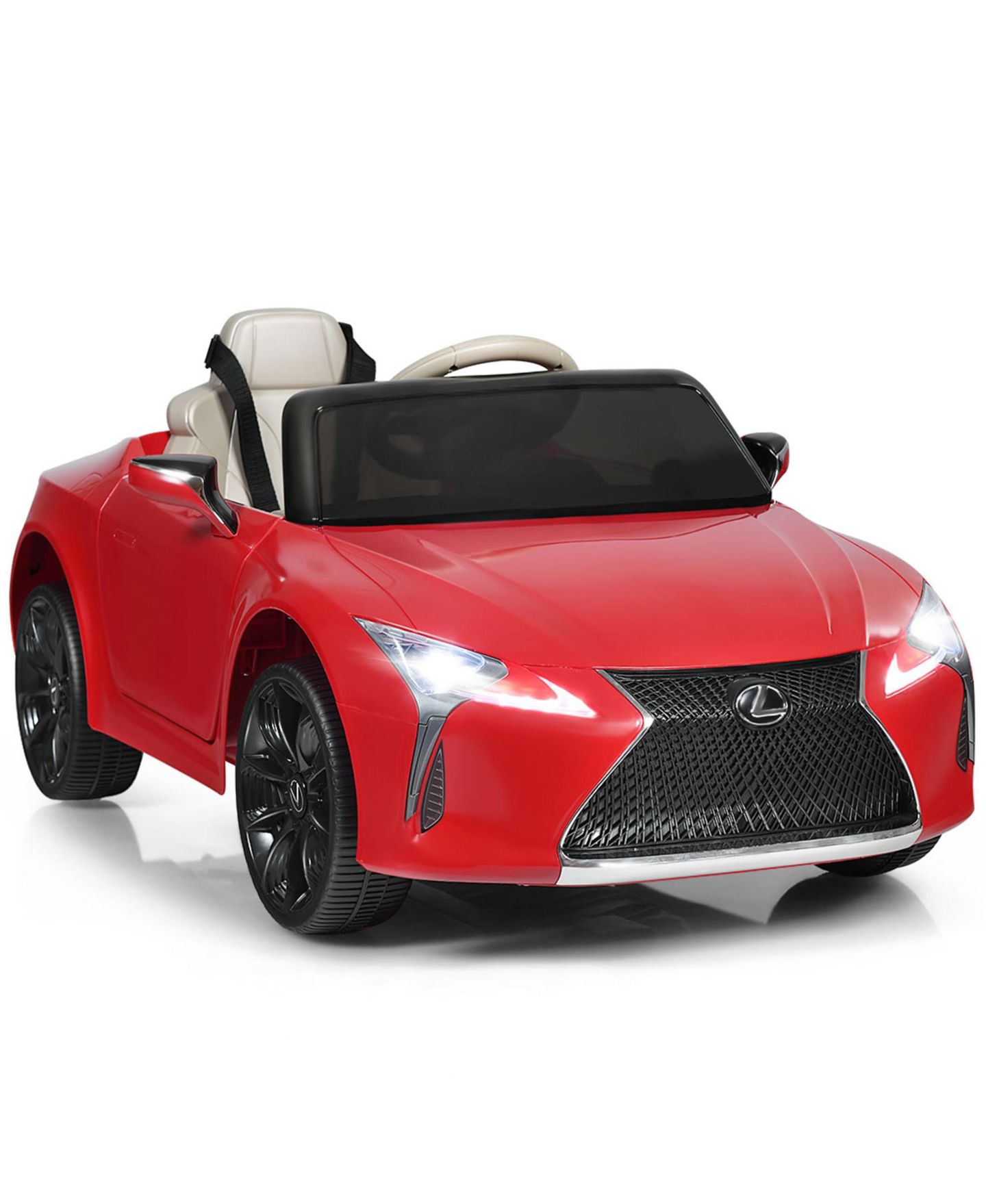 Детская игрушка Gymax Lexus LC500 Remote Control MP3 Kids Ride-On Car, 66 lbs, Ages 3+, цвет: Чёрный, вариант 1 — фото 1
