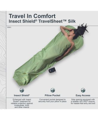 - Premium - Insect Shield TravelSheet -  Silk