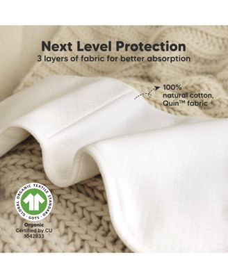 5pk Quin Baby Burp Cloths for Boys, Girls, Large Absorbent Cotton Burping Cloths for Babies, Newborns