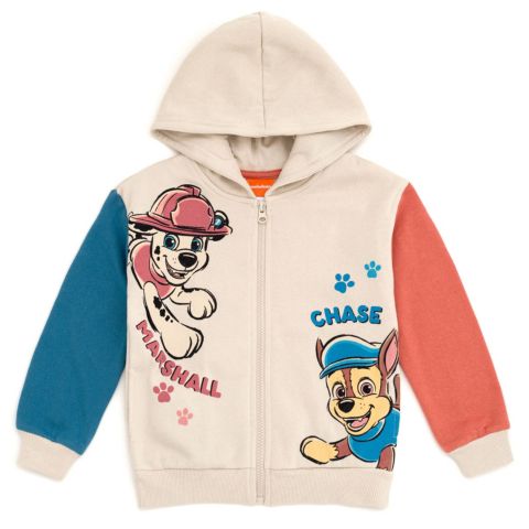 Худи Paw Patrol Fleece Zip Up для мальчиков-малышей, цвет: Синий / Красный