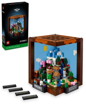 LEGO® Minecraft The Crafting Table Build and Display Set for