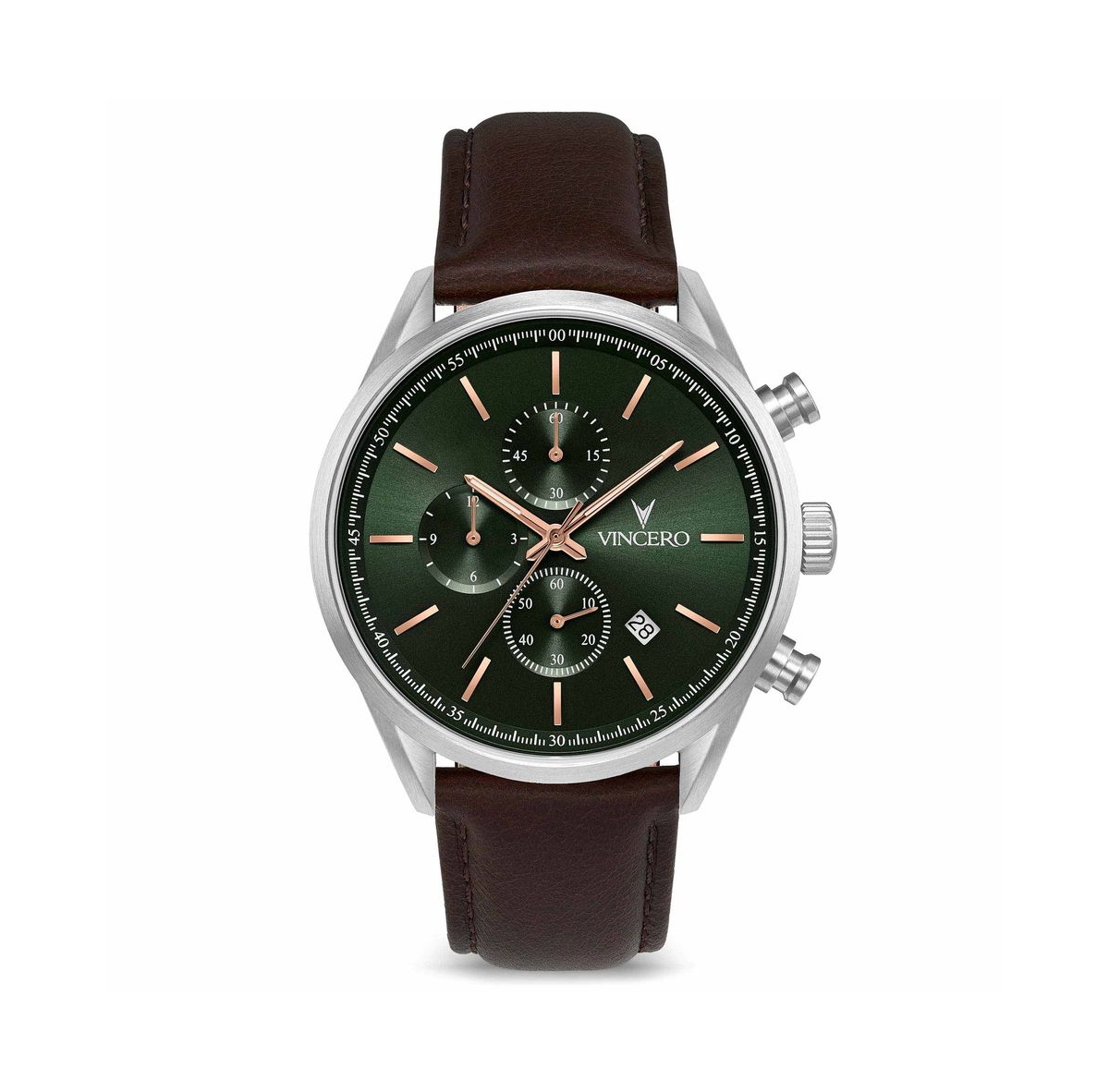 The Chrono S2 40mm - Dark olive/silver