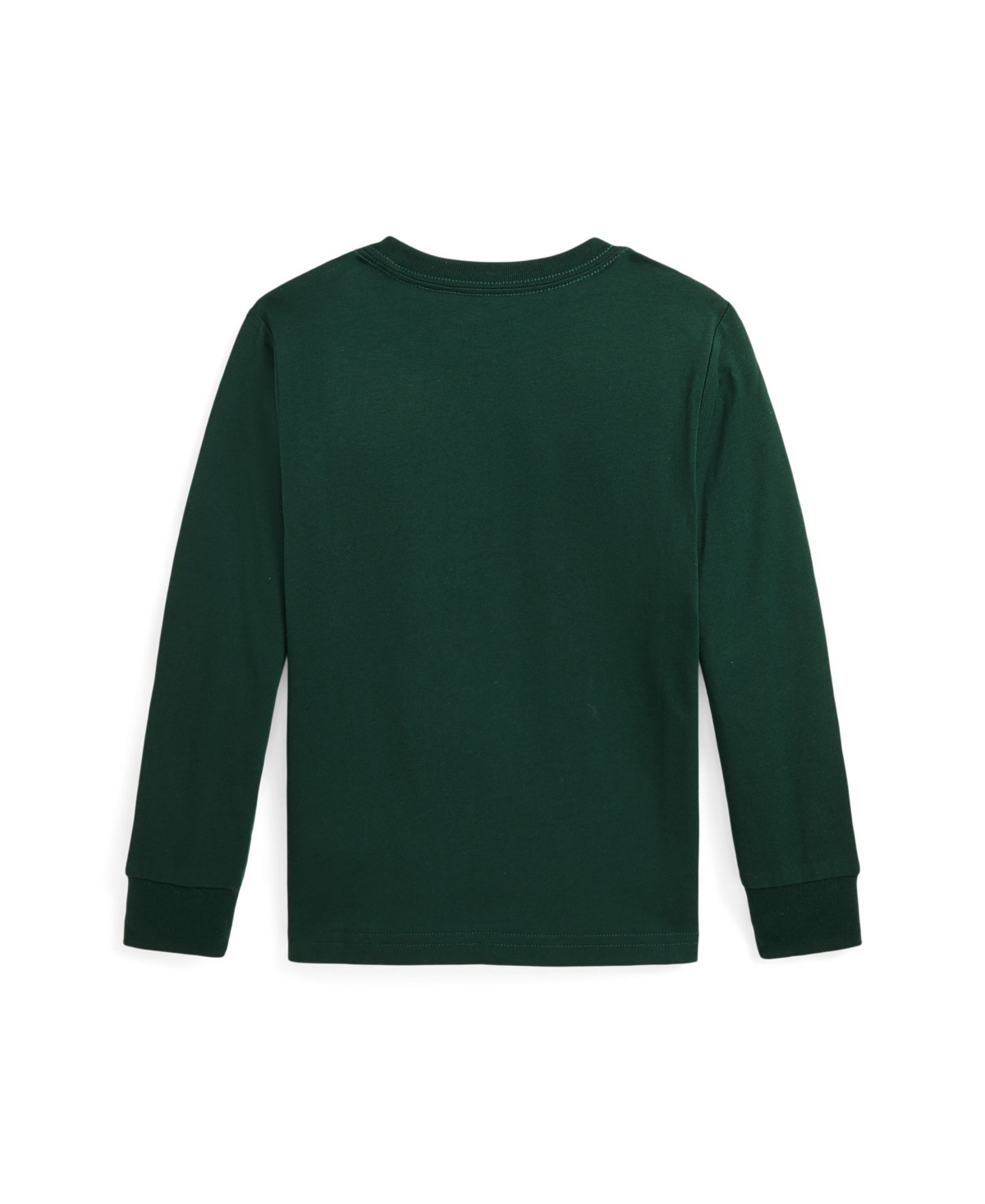 Polo Ralph Lauren Toddler and Little Boys Polo Bear Cotton Long Sleeve Tee - College Green Ho24 Bear