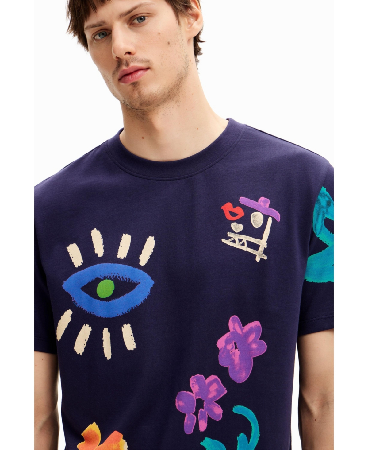 Desigual Men's Illustrated T-shirt
