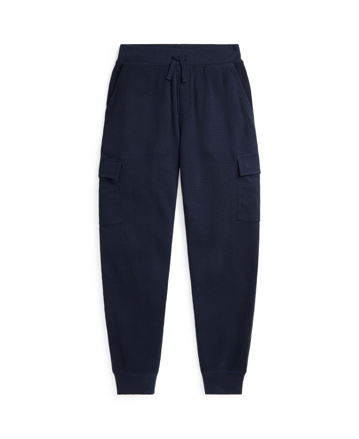 Polo Ralph Lauren Big Boys Waffle-Knit Cotton Cargo Jogger Pant