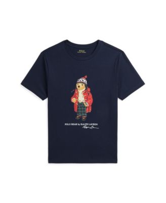 Big Boys Polo Bear Cotton Jersey Tee