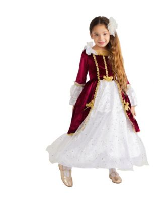 Red Princess Dress Costume - Girls