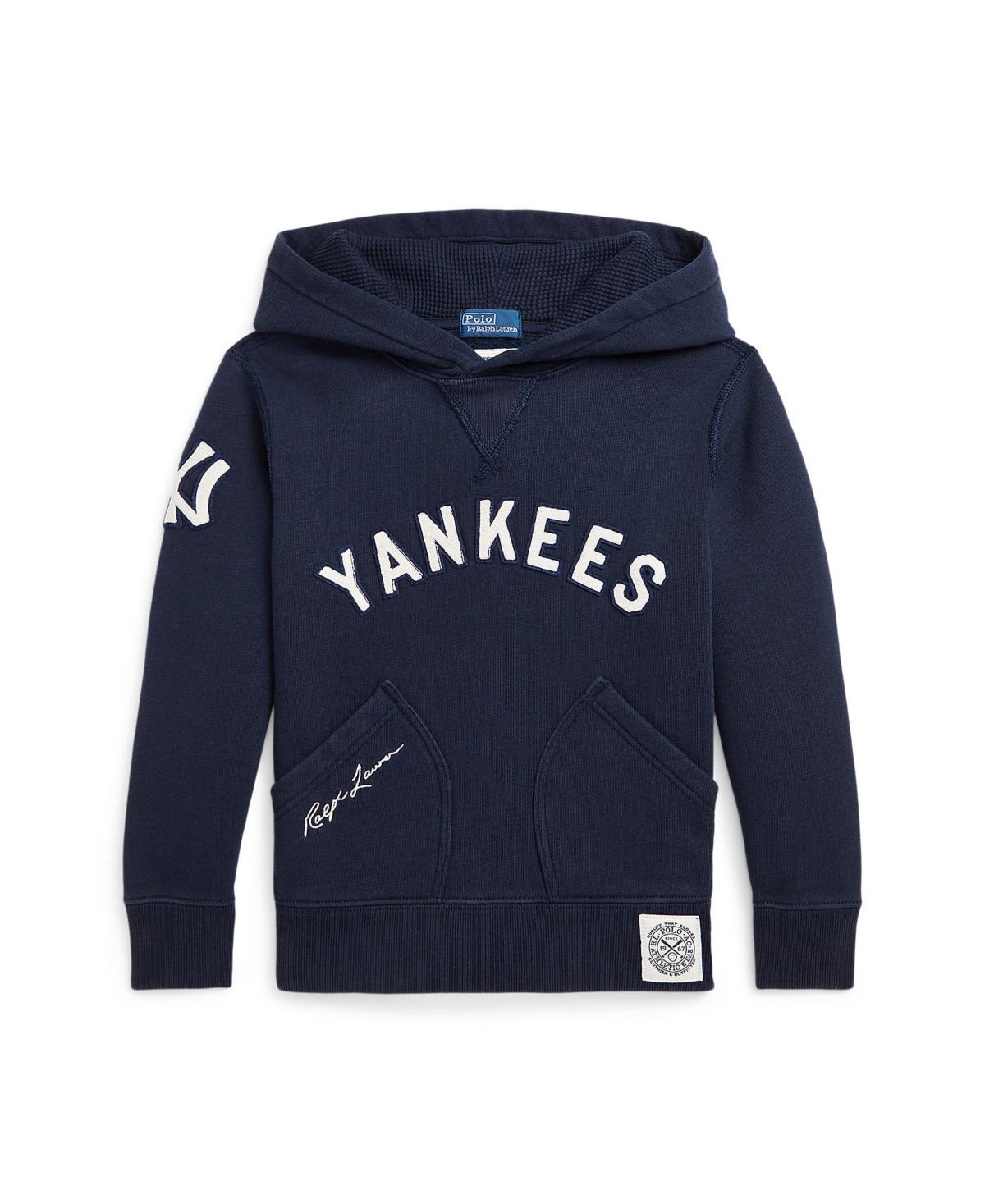 Polo Ralph Lauren Toddler And Little Boys Yankees Hoodie In Aviator Navy