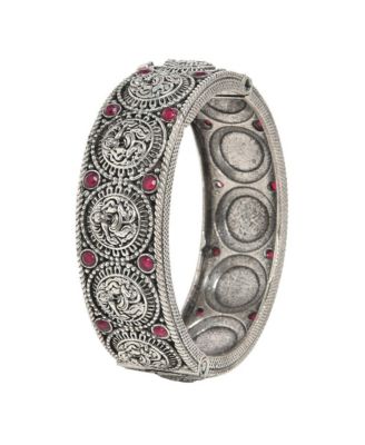 Women's Oxidised Bangle Bracelet