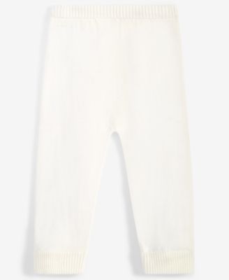 Baby Cotton Sweater Pants, Exclusively at Macy's