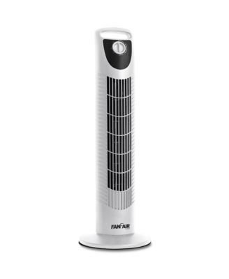 30" Tower Fan with 110° Oscillation, 45 Watts - White