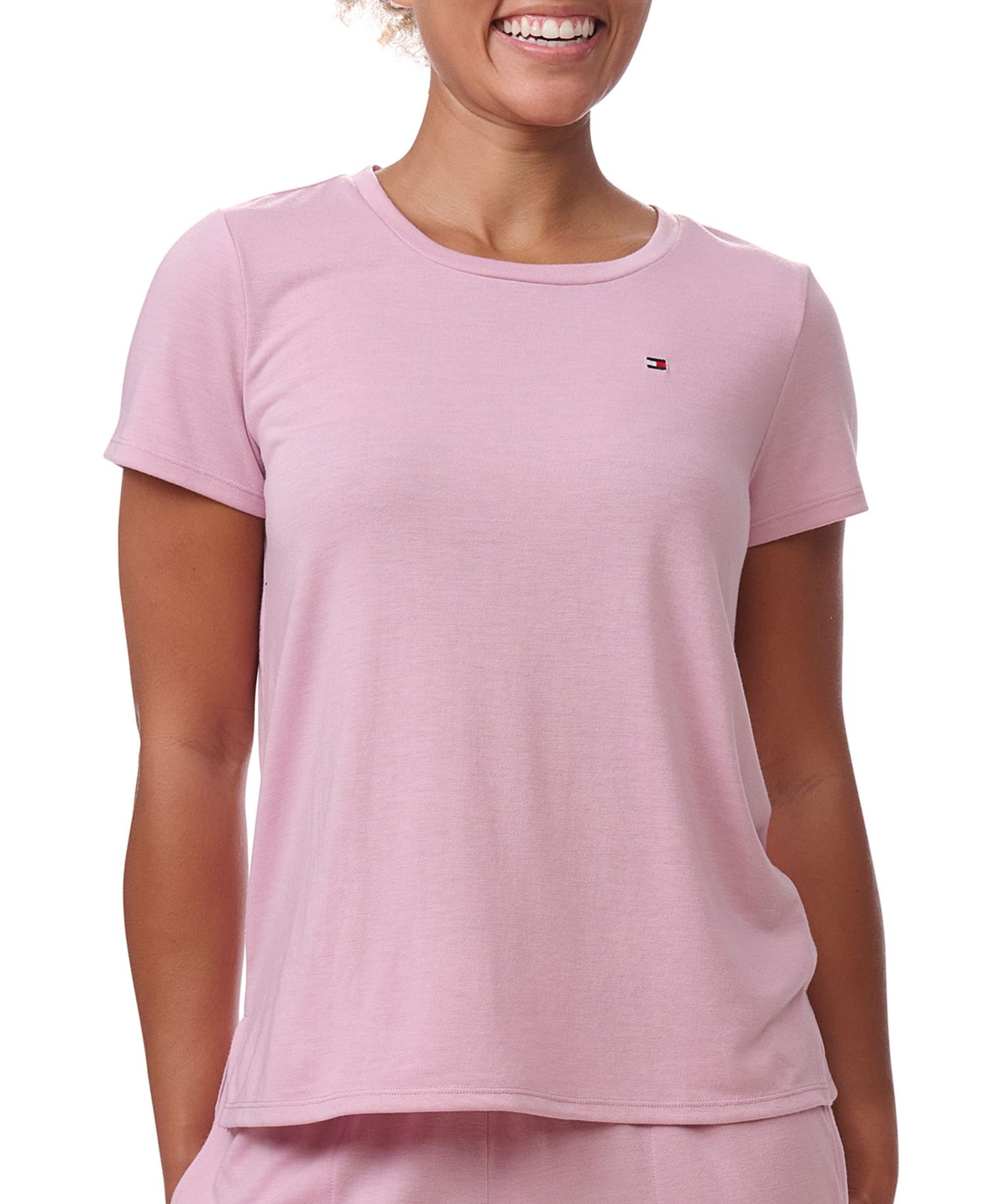 Women's Short-Sleeve Crewneck Sleep Tee