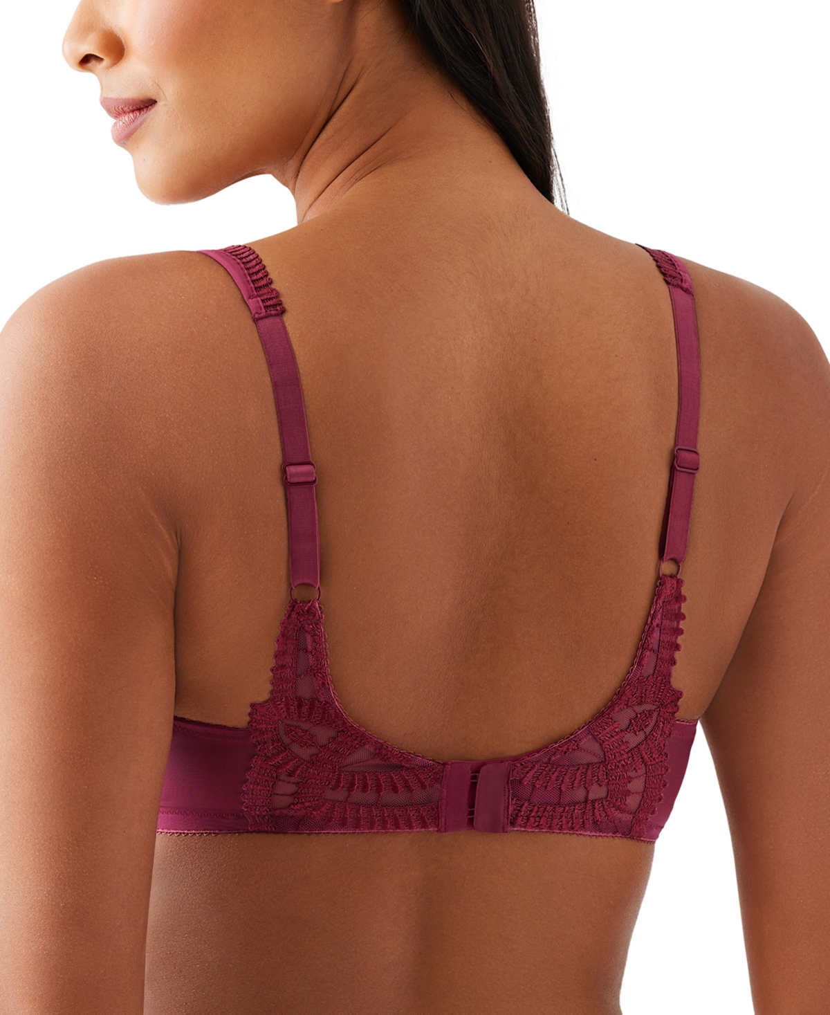 Wacoal Women's After Dark Embroidered Balconette Bra