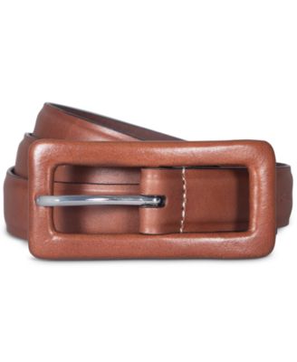 Michael Kors - Leather Covered Buckle Belt