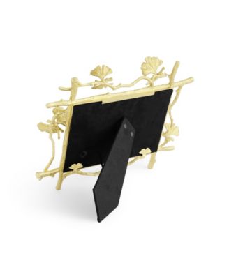 Butterfly Ginkgo Gold Frame, 5" x 7"